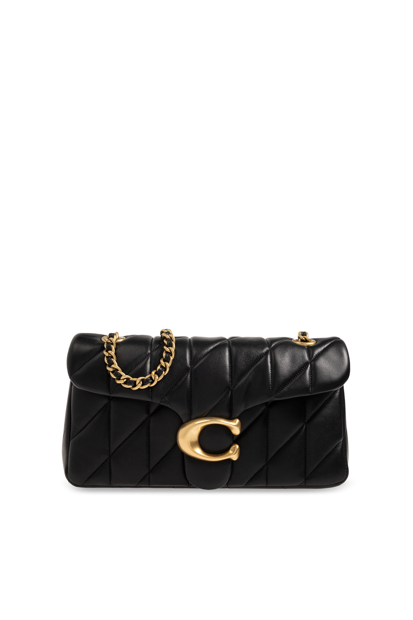 Coach smooth leather 2025 phone crossbody black